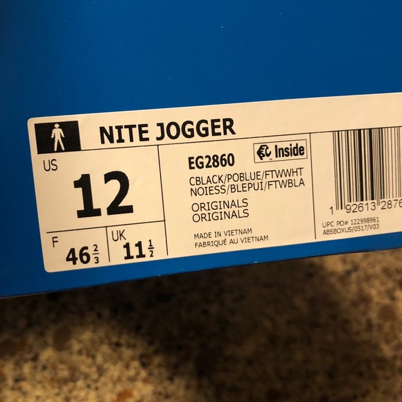 Adidas Nite Jogger tennis shoes - Picture 4 of 4